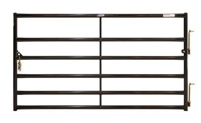 Priefert 8 ft. x 50.5 in. 6-Bar Bull Gate, 2 in. Tube