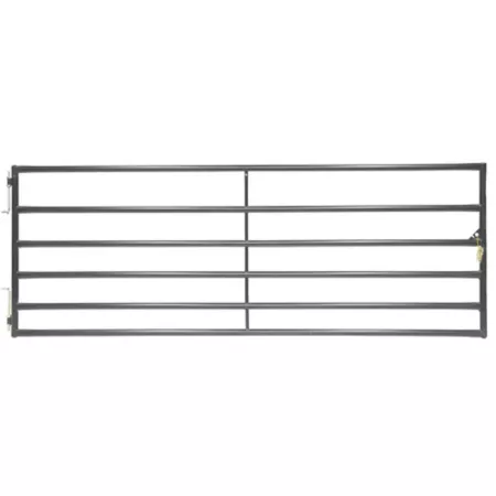 Priefert Bull Gate 10 ft x 50.5 in 6 Bars 2 in Tube Corral Panels & Gates