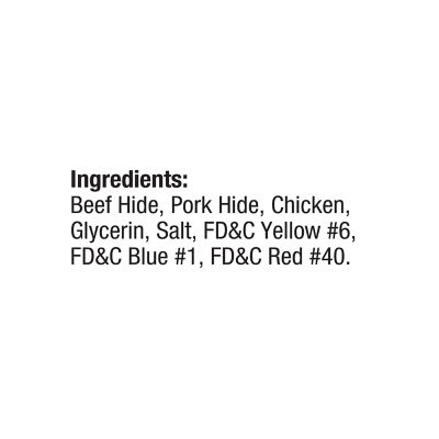 Image showing  Chicken, Beef and Pork Flavor Twists Dog Chew Treats, 8.6 oz., 35 ct.