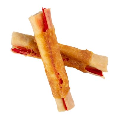 Image showing  Chicken, Beef and Pork Flavor Wrap Rolls Dog Chew Treats, 17.1 oz., 6 ct.