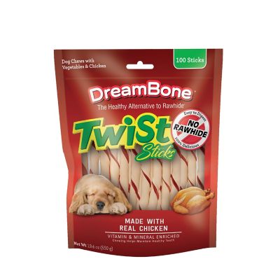 rawhide twist dog chews