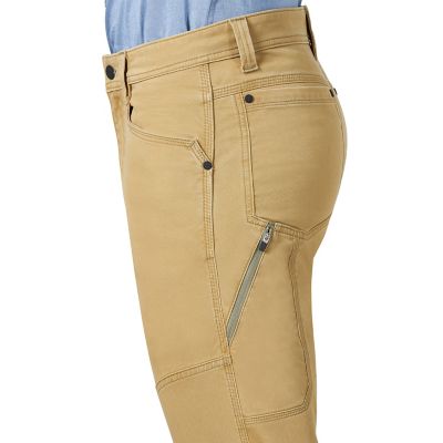 Image showing 5 th Wrangler Men's Straight Fit Mid-Rise ATG Reinforced Utility Pants