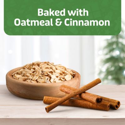 Image showing  Santa Snaks Oatmeal & Cinnamon Biscuits