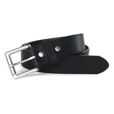Realtree Men's Handcrafted in USA Full Grain Cut-Edge Stitched Leather Strap Belt with Antique Nickel Buckle, 38 mm