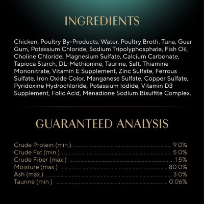 Image showing 9 th Sheba Perfect Portions Premium Pate Gourmet Chicken & Tuna Entree Wet Cat Food, 2/2.6 oz.