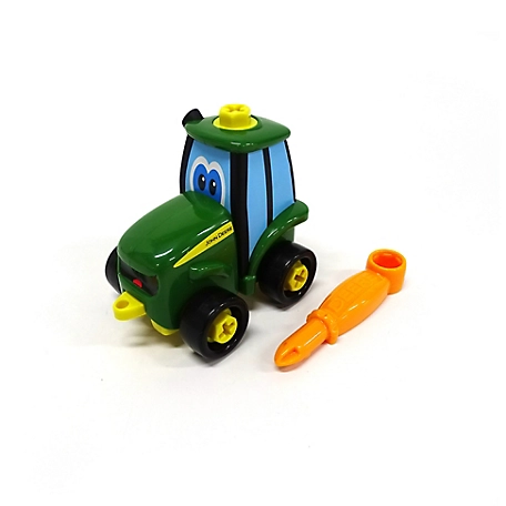 John Deere Build-A-Buddy Bonnie Scoop Tractor with Wagon and Cow