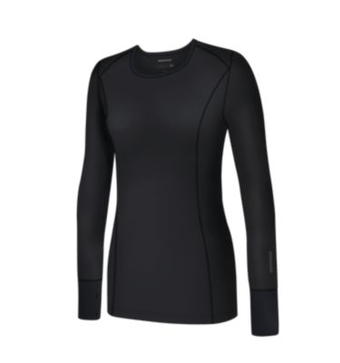 Terramar Base Layer Long-Sleeve Scoop Neck Top