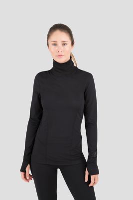 Terramar Women's Cloud 9 Turtleneck Long-Sleeve Base Layer Top