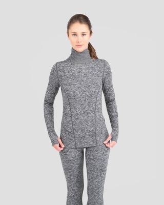 Terramar Women's Cloud 9 Turtleneck Long-Sleeve Base Layer Top