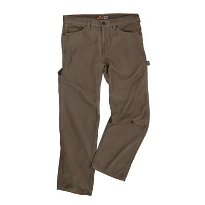 Ridgecut Men's Relaxed Fit Mid-Rise Canvas Utility Pants