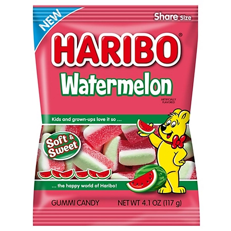 Haribo Watermelon Gummi, 4.1 oz.