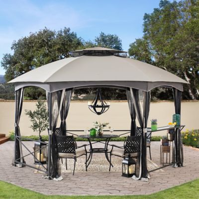 Image showing  11 ft. x 14 ft. Canton Dome Gazebo