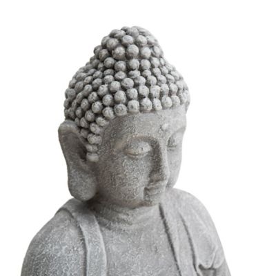 Image showing 6 th Sunjoy Woodleigh Gray Buddha Statue