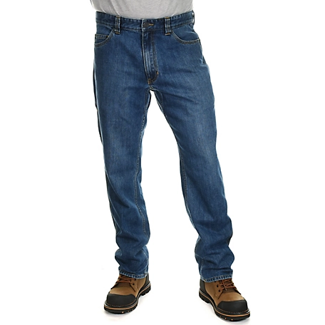 Ridgecut Men's Relaxed Fit Mid-Rise Tough Utility Jeans
