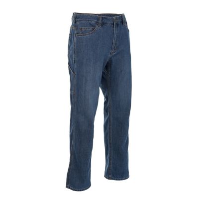 Image showing  Men's Relaxed Fit Mid-Rise Tough Utility Jeans