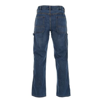 Image showing  Men's Relaxed Fit Mid-Rise Tough Utility Jeans