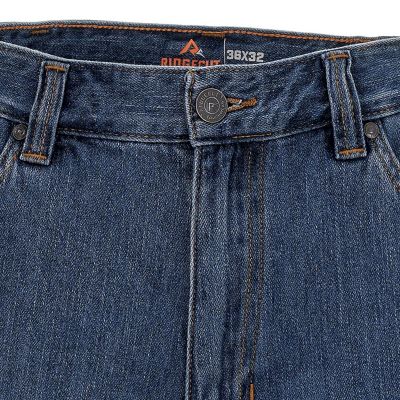 Image showing Ridgecut Men's Relaxed Fit Mid-Rise Tough Utility Jeans