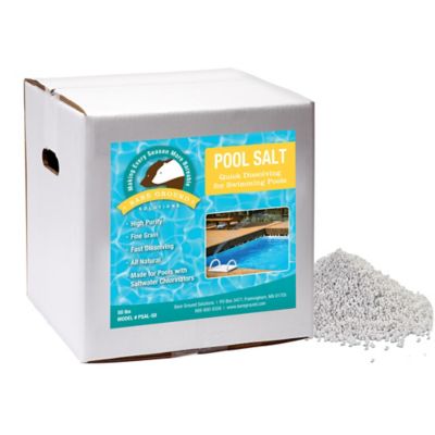 Bare Ground Quick-Dissolving Pool Salt, 50 lb.