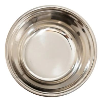 Image showing  Deep Dishwasher Safe Durobolz Dog Bowl with Rubber Bottom Set, 2 ct.