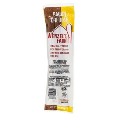 Wenzel's Farm Bacon Cheddar Sticks, 8 oz.
