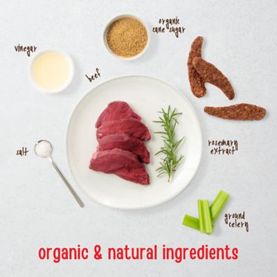 Image showing  Essentials Beef Jerky Tenders Dog Treats, 14 oz.