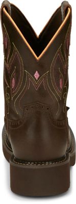Image showing 5 th Justin Women's Gemma Shetland Round Toe Western Boots, 8 in.