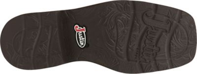 Image showing 1 th Justin Women's Starlina Tan Wide Square Toe, 11 in.