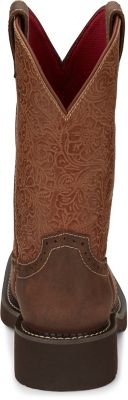 Image showing  Women's Starlina Tan Wide Square Toe, 11 in.