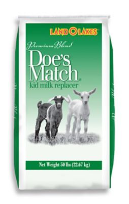 Land O'Lakes Doe's Match Premium Non-Medicated Kid Milk Replacer, 50 lb.