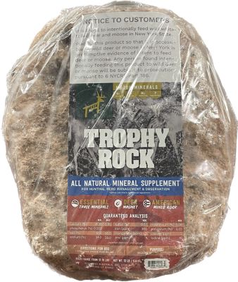 Trophy Rock New York All-Natural Deer Mineral Supplement and Attractant