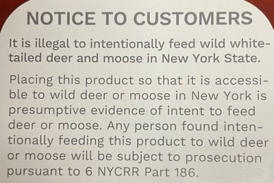 Image showing  New York All-Natural Deer Mineral Supplement and Attractant