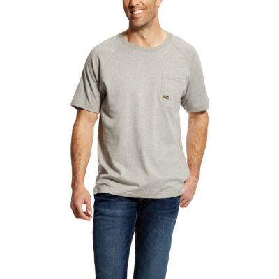 Ariat Men's Rebar Cotton Strong Short-Sleeve Work T-Shirt