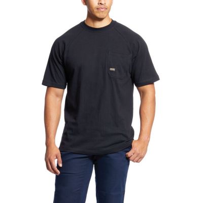 Ariat Men's Rebar Cotton Strong Short -Sleeve Work T-Shirt