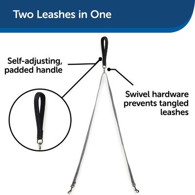 Image showing  3-in-1 Reflective Dog Harness with 2-Point Control Leash