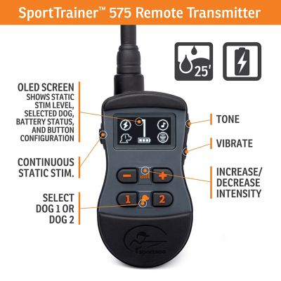 Image showing  500 yd. SportTrainer Remote Dog Training Collar, SD-575