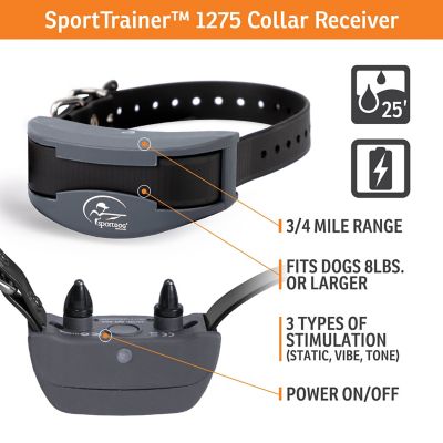 Image showing  3/4 Mile SportTrainer Remote Dog Training Collar