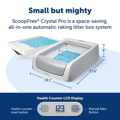 Image showing  ScoopFree Crystal Pro Self-Cleaning Litter Box