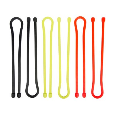 Image showing  18 in. Assorted Gear Tie ProPack, 6-Pack