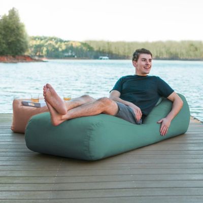 Image showing  Arlo Outdoor Bean Bag Sun Lounger, Breeze