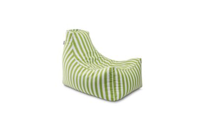 Jaxx Juniper Outdoor Bean Bag Patio Chair, Lime/Stripes