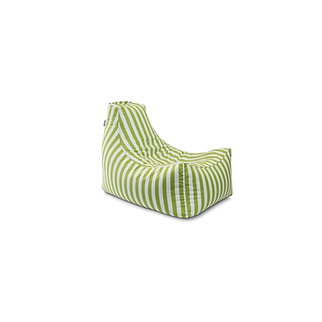 Jaxx Juniper Outdoor Bean Bag Patio Chair, Lime/Stripes