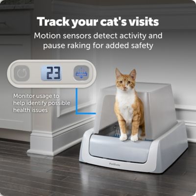 Image showing 5 th PetSafe ScoopFree Crystal Pro Front-Entry Self-Cleaning Litter Box
