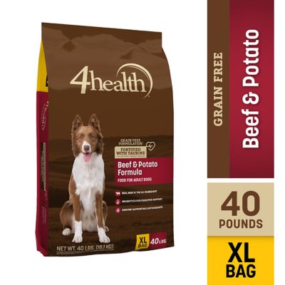 4health Grain Free All Life Stages Beef and Potato Formula Dry Dog Food 4Health dog food