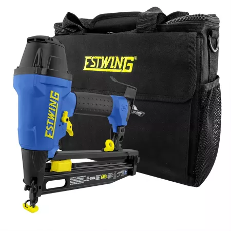 Estwing 16 Gauge 2-1/2 in Pneumatic Straight Finish Nailer with Bag Nail Guns