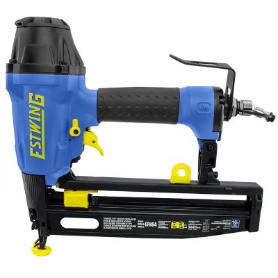 Image showing  16 ga. 2-1/2 in. Pneumatic Straight Finish Nailer with Bag