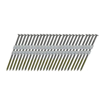 Image showing  0.113 x 2-3/8in. 9 ga. 21 Degree Plastic Collated Brite Finish Smooth Shank Framing Nails, 2,000 ct.