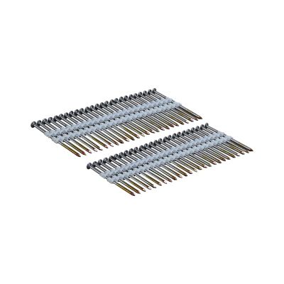 Image showing  0.113 x 2-3/8in. 9 ga. 21 Degree Plastic Collated Brite Finish Smooth Shank Framing Nails, 2,000 ct.