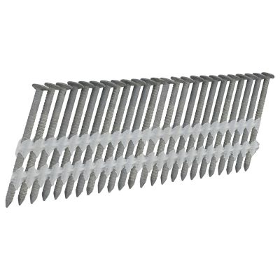 Freeman 21 Degree 2 in. Plastic Collated .113 in. Galvanized Ring Shank Framing Nails, 2,000 ct.