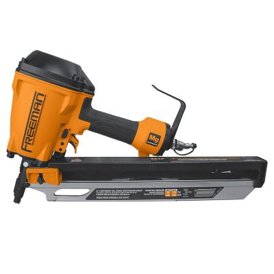 Image showing  3-1/4 in. 2nd Generation Compact Lightweight Pneumatic 21 Degree Framing Nailer with Belt Hook, 1/4 in. NPT Connector
