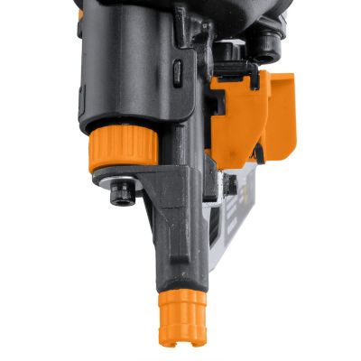 Image showing  3-1/4 in. 2nd Generation Compact Lightweight Pneumatic 21 Degree Framing Nailer with Belt Hook, 1/4 in. NPT Connector